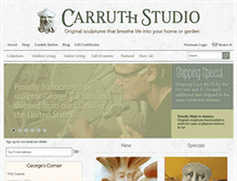 Tablet Screenshot of carruthstudio.com